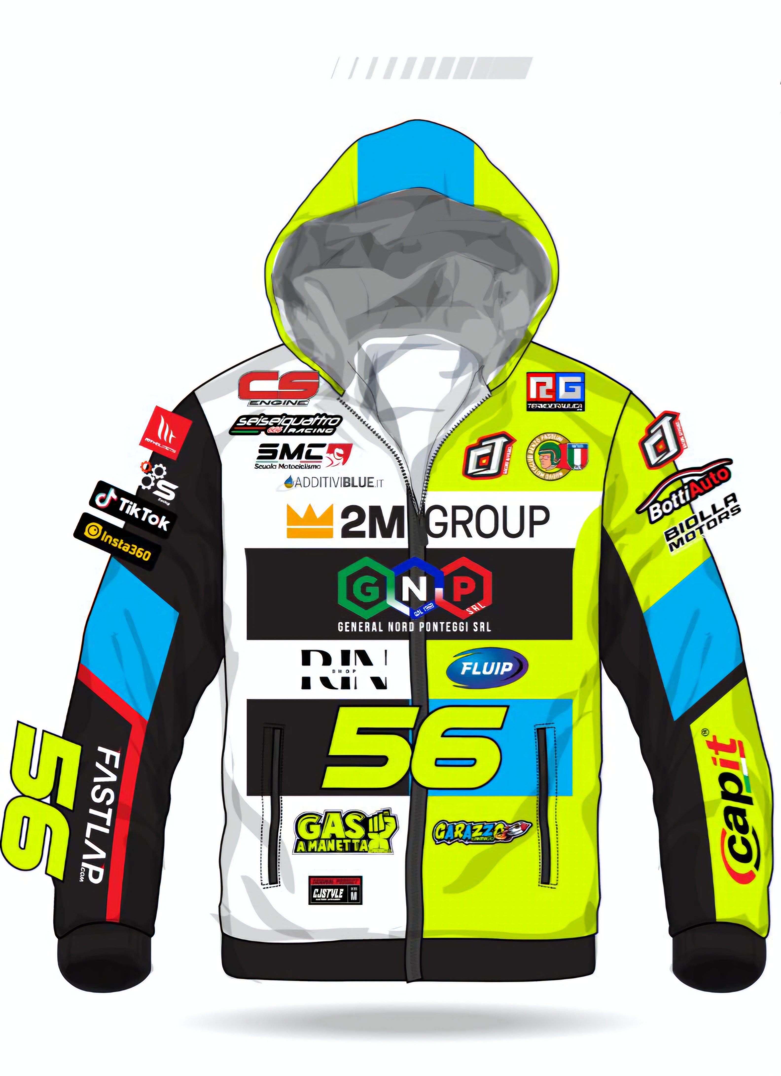 Felpa Gas a manetta 2025 Bambino