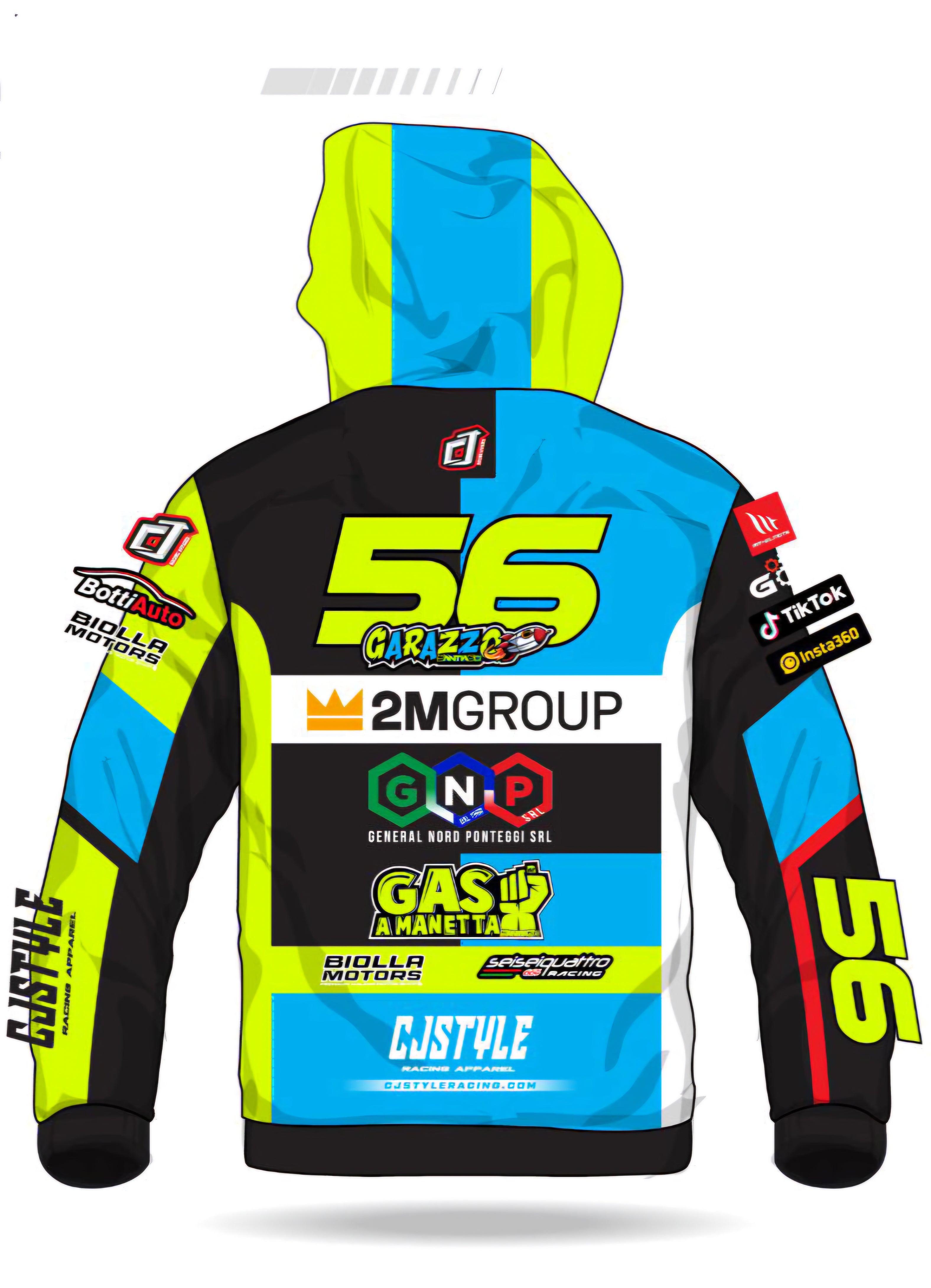 Felpa Gas a manetta 2025 Bambino