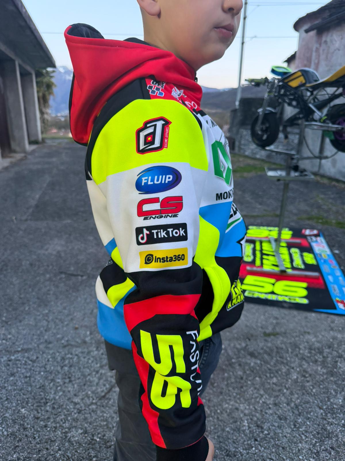 Felpa Gas a manetta 2026 Bambino